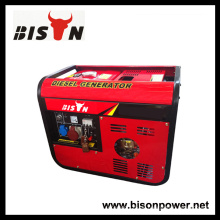 Bison China Zhejiang 3000Watt 3KVA 3KW Hand Start Digital Silent Elektrische Generator Diesel tragbar